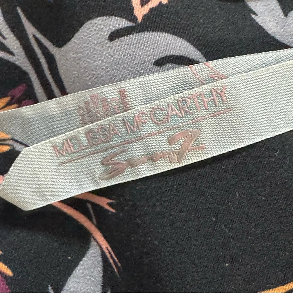 Melissa McCarthy Seven 7 High Low Tunic Shirt Long Sleeve Birds Size 2X Swallows - Picture 12 of 14